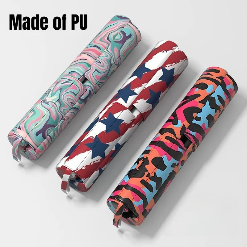 Colorful Barbell Pad Squat Pad for Lunges and Squats PU Hip Thrust Pad for Standard Bars Provides Cushion to Neck and Shoulders