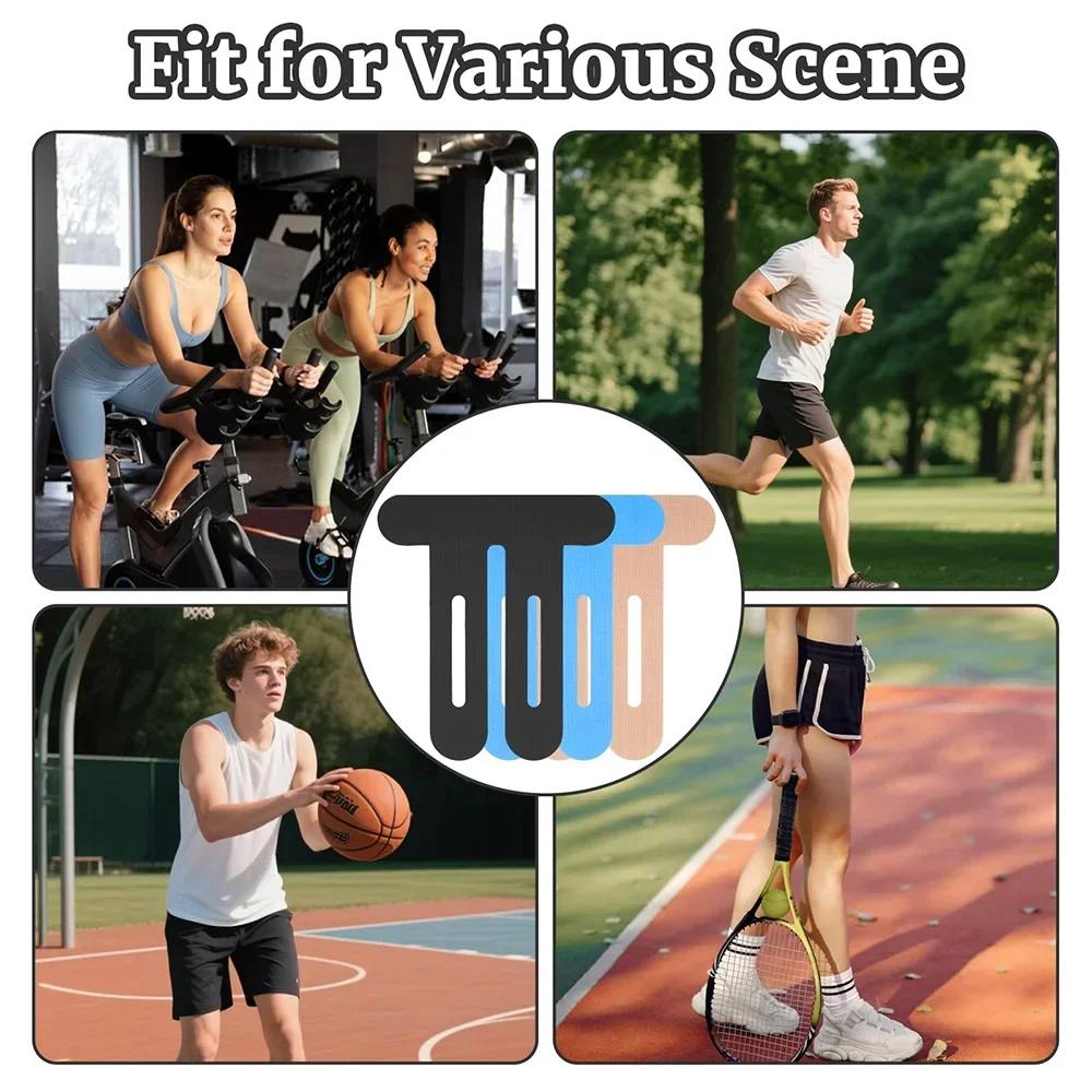 5-20pcs Breathable Knee Pads for Sports with Pre-cut Sports Tape Muscle Patch Special Elastic Bandage To Enhance Knee Support