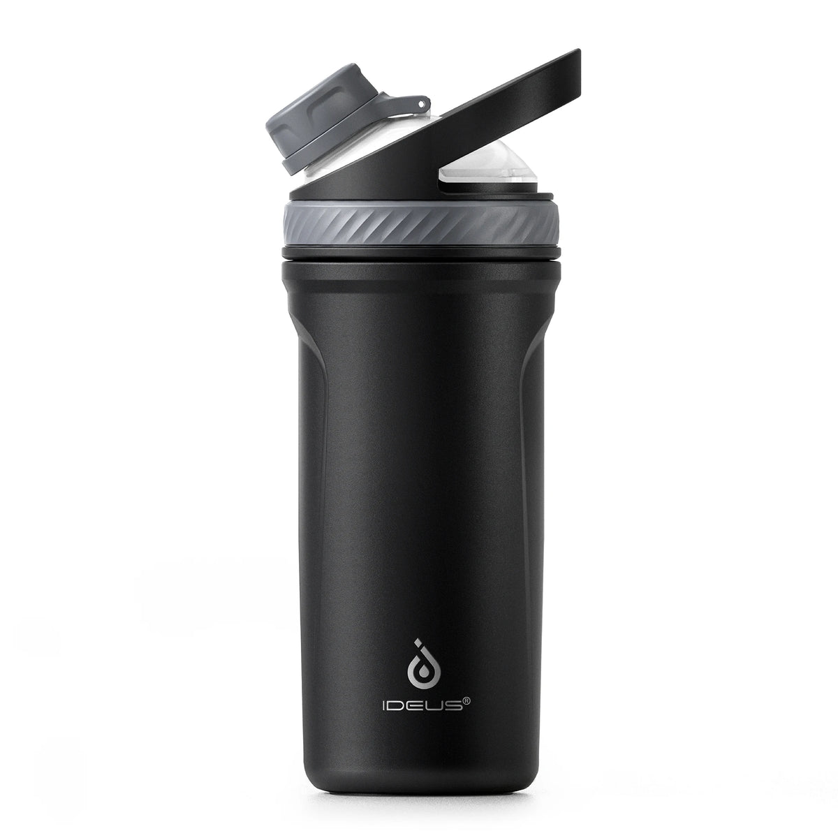 Ideus Protein Shaker Cup 710ml Insulated Stainless Steel Cup Tritan Ball Portable Sports Water Cup, Suitable For Gym
