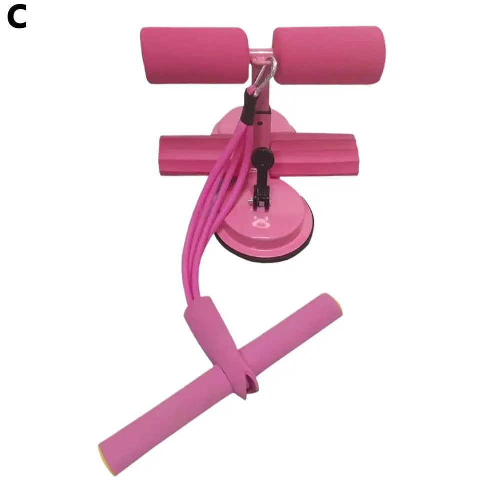 Sit Up Bar Foot Holder with 3 Suction Cup Sit Up Floor Holder Adjustable Height Situp Bar Assistance Device for Abs Workout Aids
