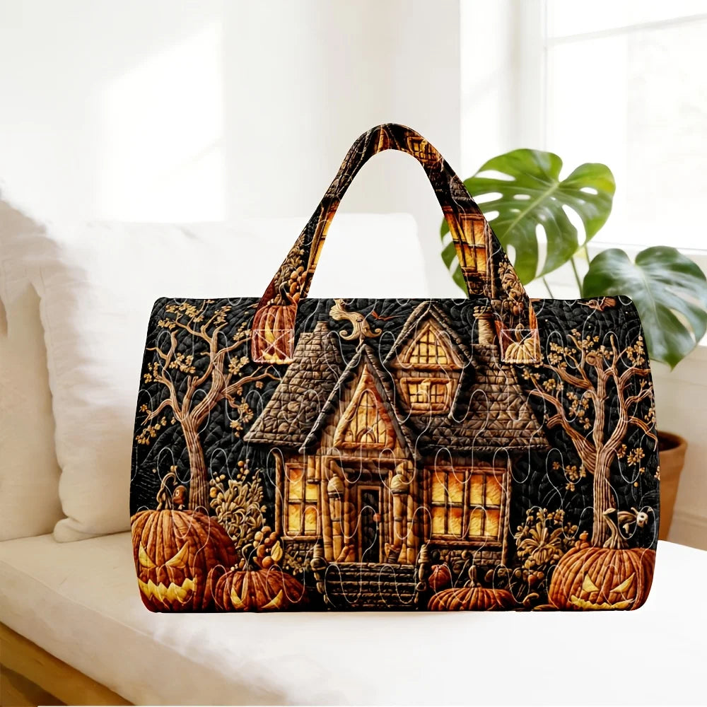 3D short-distance portable travel bag Multi-functional sports fitness bag Halloween fun handbag