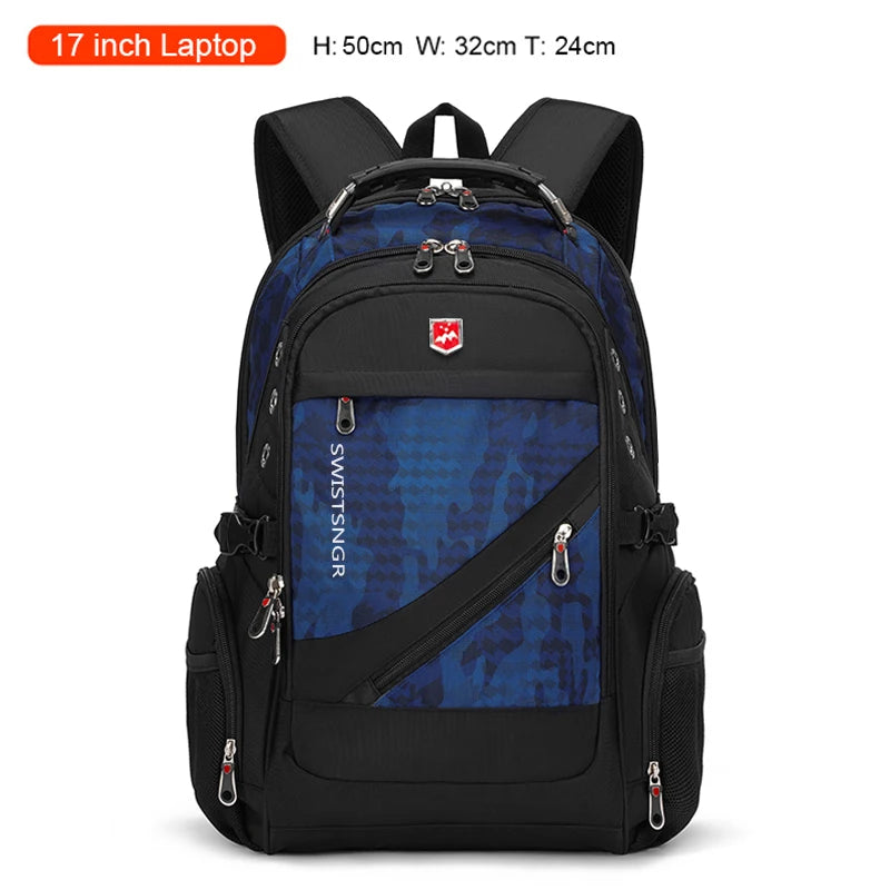Waterproof Large Travel Backpacks for Airplane 17/20 Inch Laptop Backpack for Men Fashion Japanese School Bag Girls Male Mochila