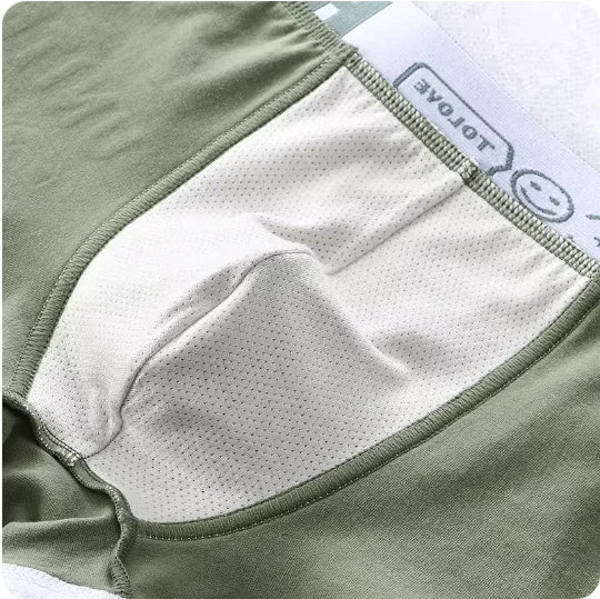 1/3pcs Men Underwear Sports Boxer Shorts Cotton Solid Color Sexy Panties Fashion Breathable Comfortable Underpants Man U Convex