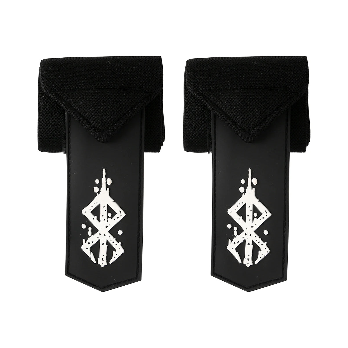 Gym Anime Sports Weight Lifting Wrist Wraps,Berserk Wristband Support , Heavy Duty Training Lifting Straps, Powerlifting