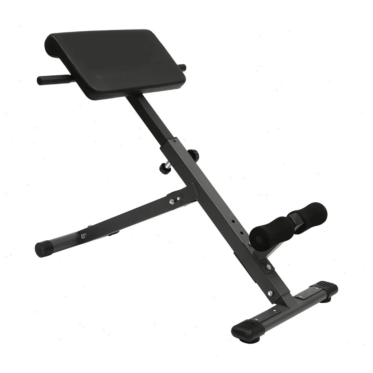 Ab Bench, Roman Chair, Hyperextension Bench, Adjustable 5 Position, 330Lbs Capacity, Steel Frame, Foldable Design, PU Foam Pads, for Back Hip Core Strength Training Home Gym