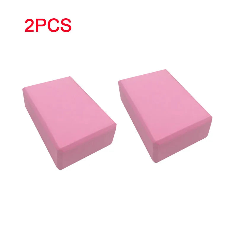 1PC Yoga Building Blocks Cubes Reinforcement Mats Sports Pilates Bricks Exercise Home Exercise Equipment Fitness Eva YJZ01