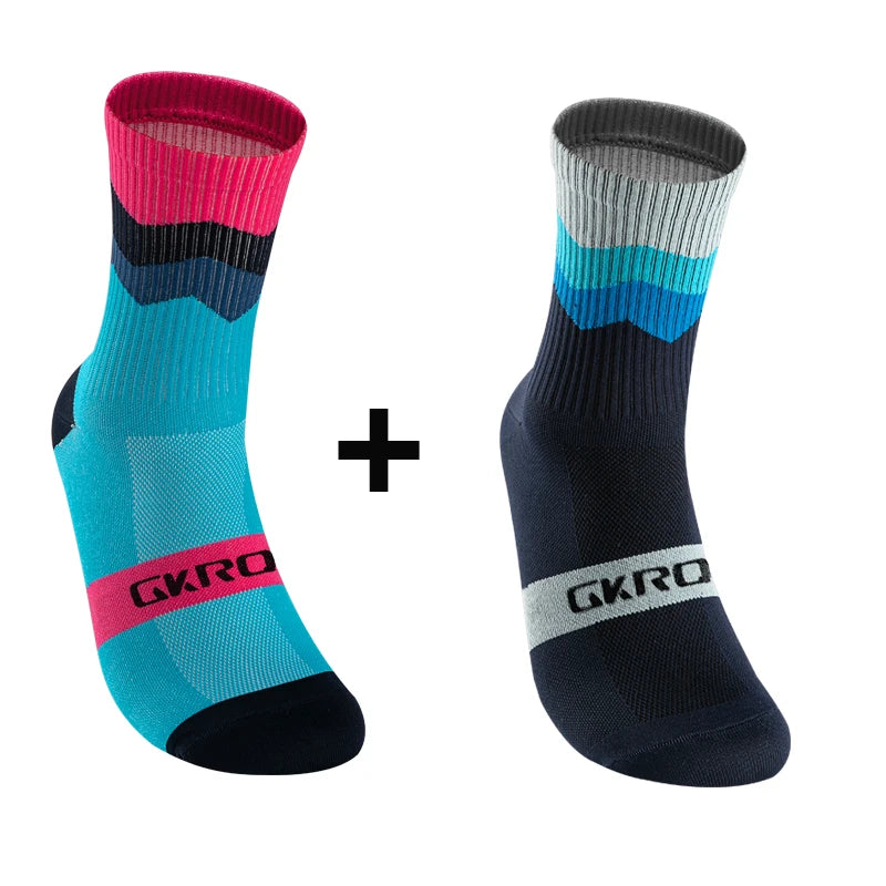 Professional Cycling Socks Breathable Road Bicycle Socks Men Women Outdoor Sports Racing E Compression Cycling For Women
