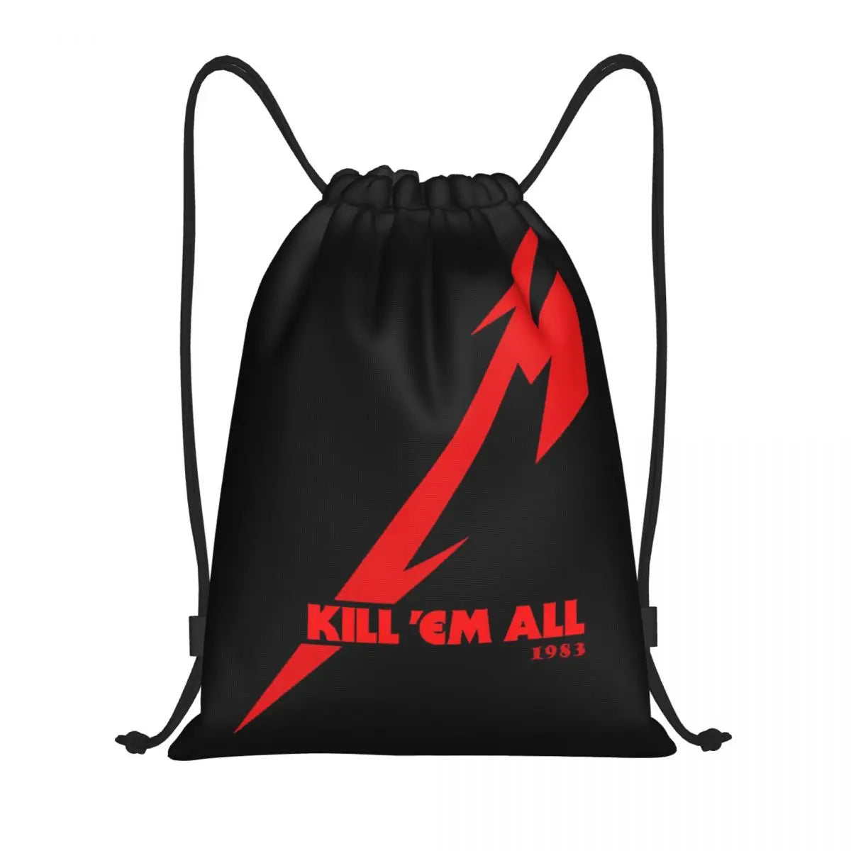 Metallicas M72 Word Tour Backpacks Multi-function Drawstring Bags Sports Bag Book Bags for Travel Students