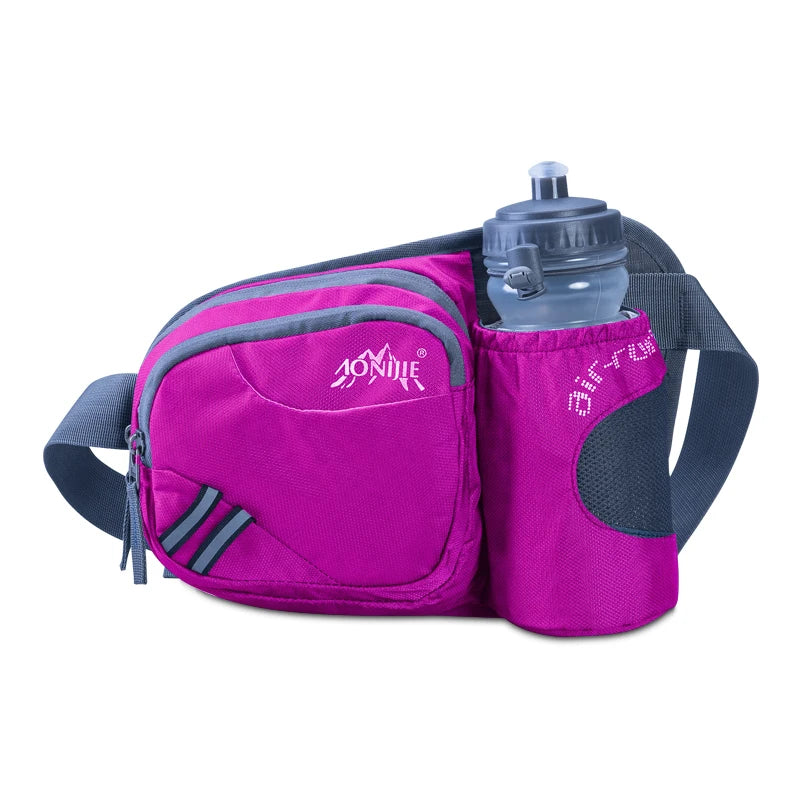 AONIJIE E809 Hydration Fanny Pack Waist Bag Bum Bag Running Belt Water Bottle Holder Jogging Marathon Race Fitness Gym Travel