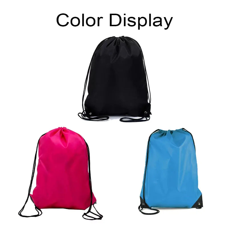 Lightweight Drawstring Unsix Backpack Portable Cinch Bag Perfect for Gym Beach Travel School Sports and Everyday Activities