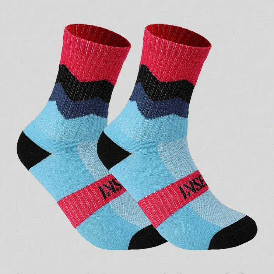 Professional Cycling Socks Breathable Road Bicycle Socks Men Women Outdoor Sports Racing E Compression Cycling For Women