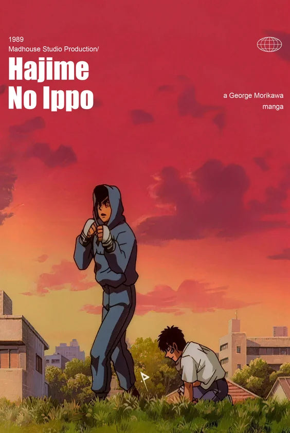 Classic Motivational Anime Hajime No Ippo Canvas Posters And Prints Home Decor Wall Art Hustle Boxing Manga Painting