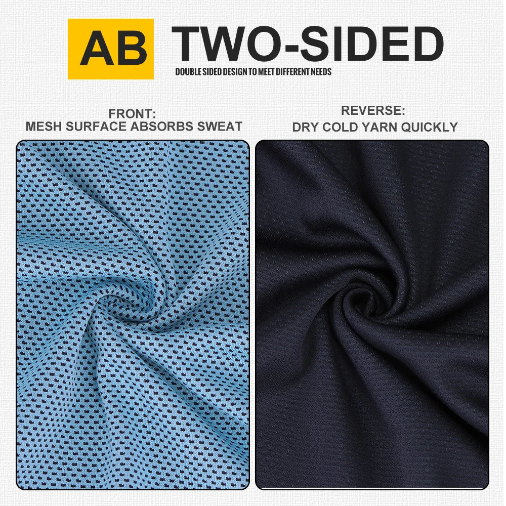 WRELS Towel Sports Quick-drying Super Absorben Outdoor Cooling Towel Fitness sports gym Running quick Dry Cool Towel Soft Gym