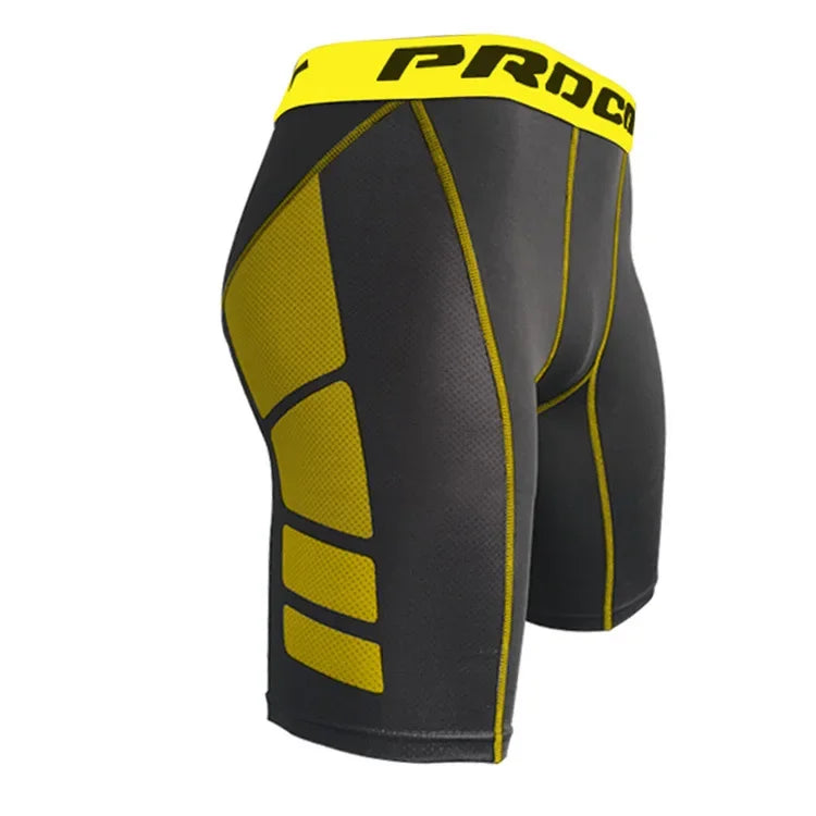 Men's Compression Shorts Gym Running Shorts Training Quick-Drying Comfortable Bottoms Hiking Jogging Camping Cycling Shorts