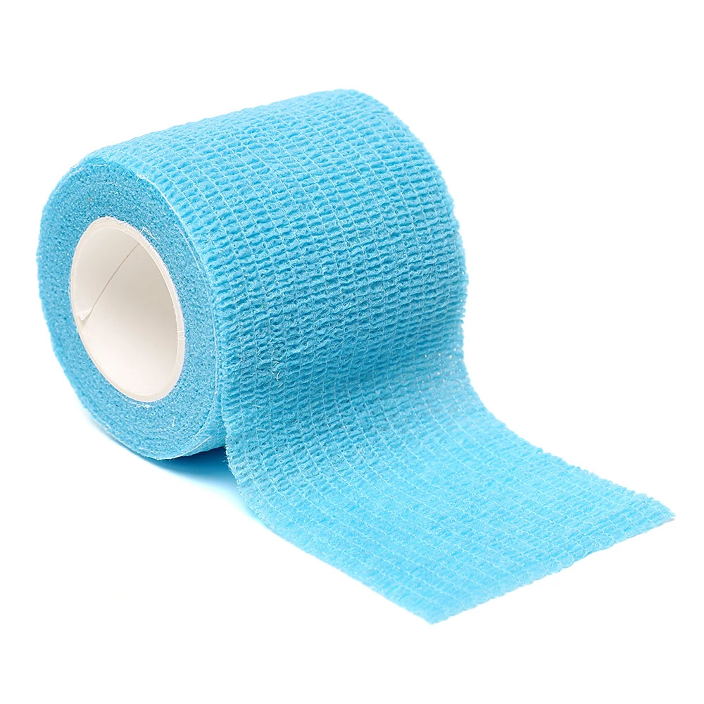 18 Colors of 4.8-Meter Elastic Sports Self-Adhesive Bandages, Protecting Fingers, Ankles, Palms, and Shoulders, Knee Protection