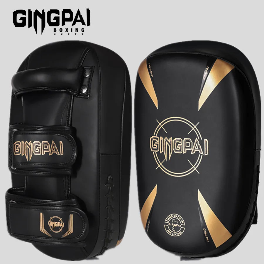 Muay Thai Professional MMA Foot Target Heavy Fist Fighting Boxing Pads Kick Target Arc Hand Target Taekwondo Training Equipment