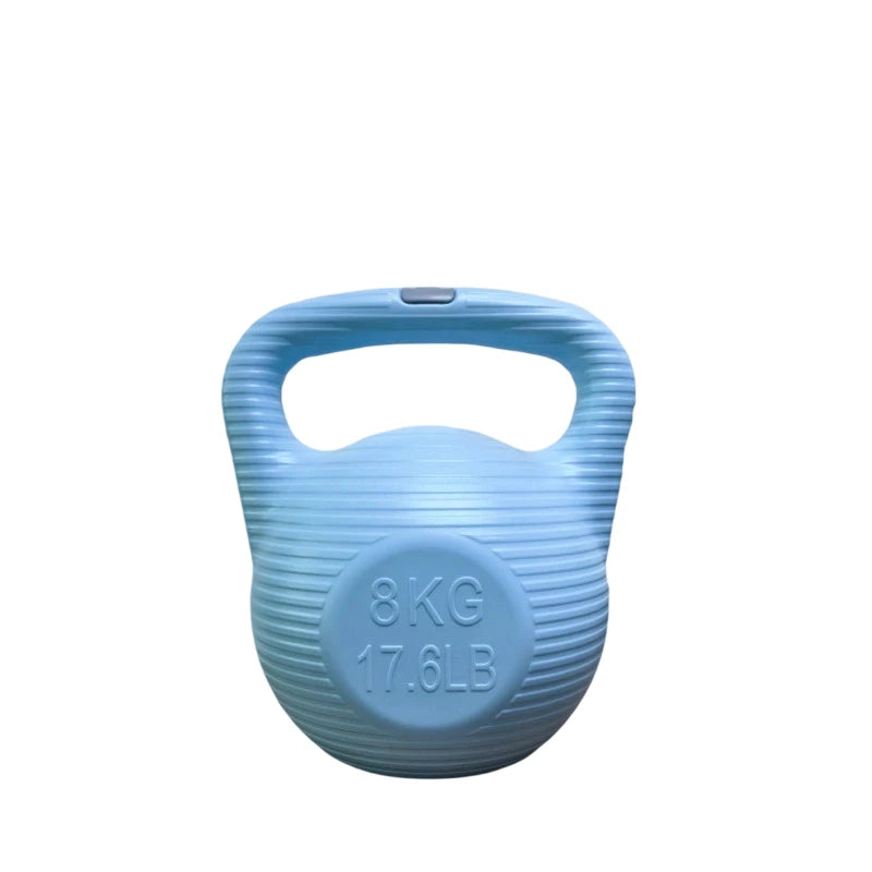 6/8KG Water Filled Solidifying Kettlebell Texture Leak-Proof Snap Lid Portable Kettle Bell Home Gym Full Strength Equipment