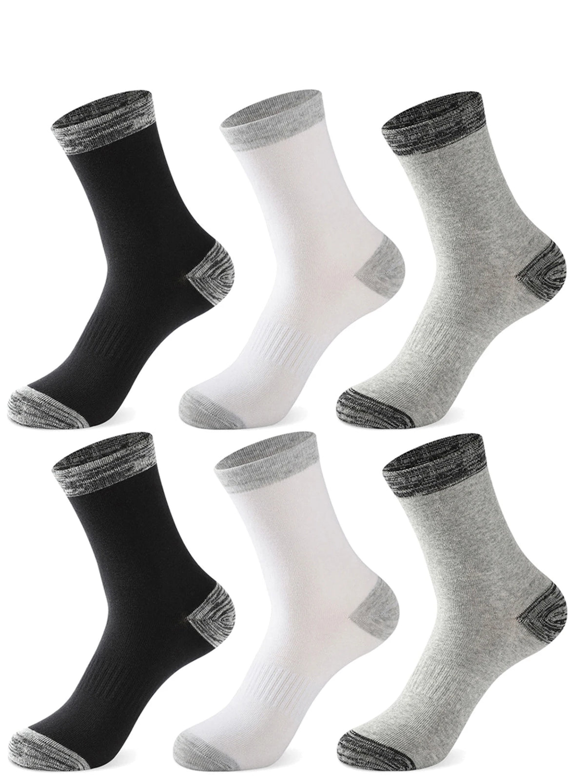 12Pairs Super Thick Merino Wool Socks Male Men Winter Thermal Cashmere Socks Fleece Terry Loop Middle Tube Socks High Quality