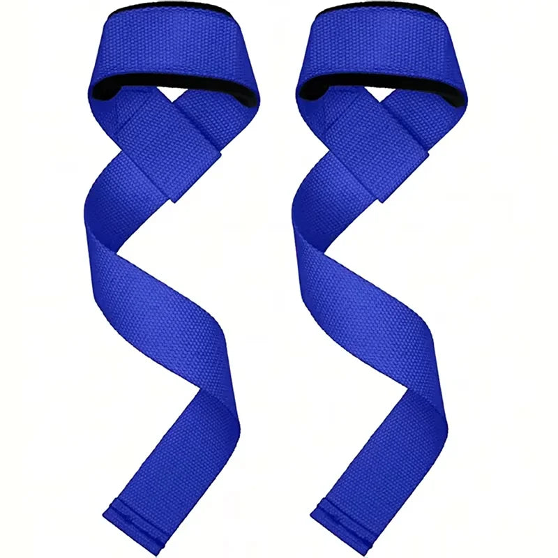 2PCS Weightlifting Straps Lifting Wrist Straps Strength Training Deadlifts Crossfit Hand Grips Wrist Support