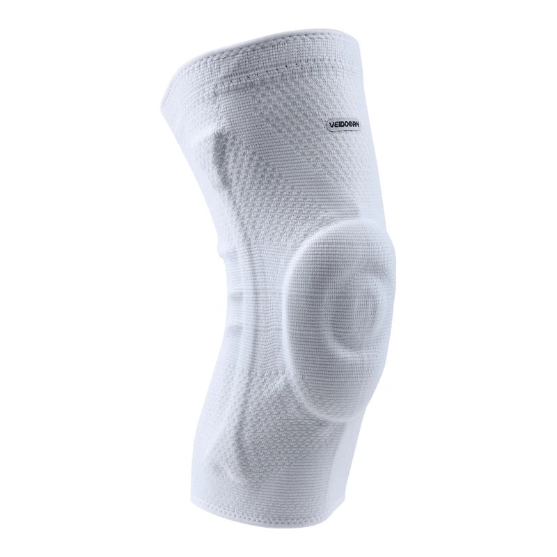 Professional Knee Brace for Basketball Compression Knee Sleeve with Silicone Spring Sport Volleyball Knee Pads