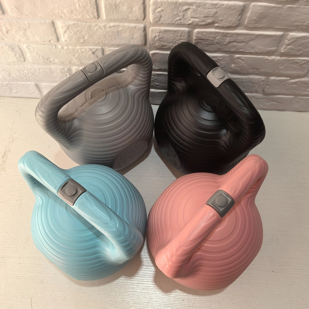 6/8KG Water Filled Solidifying Kettlebell Texture Leak-Proof Snap Lid Portable Kettle Bell Home Gym Full Strength Equipment