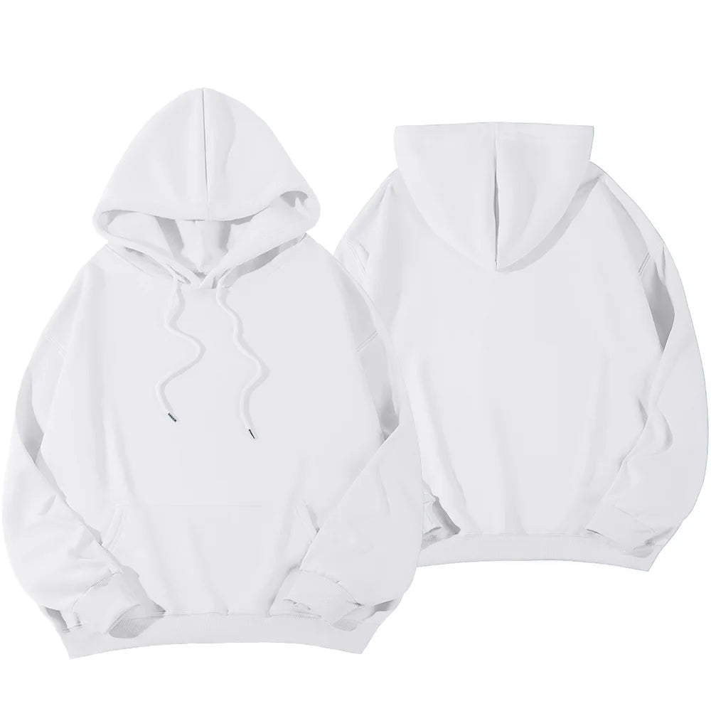 Women's Hoodies Pullover Spring Autumn Casual Hoodie 2026 Sweatshirts Solid Color Hoodies Oversize Black Sweatshirt Women Top
