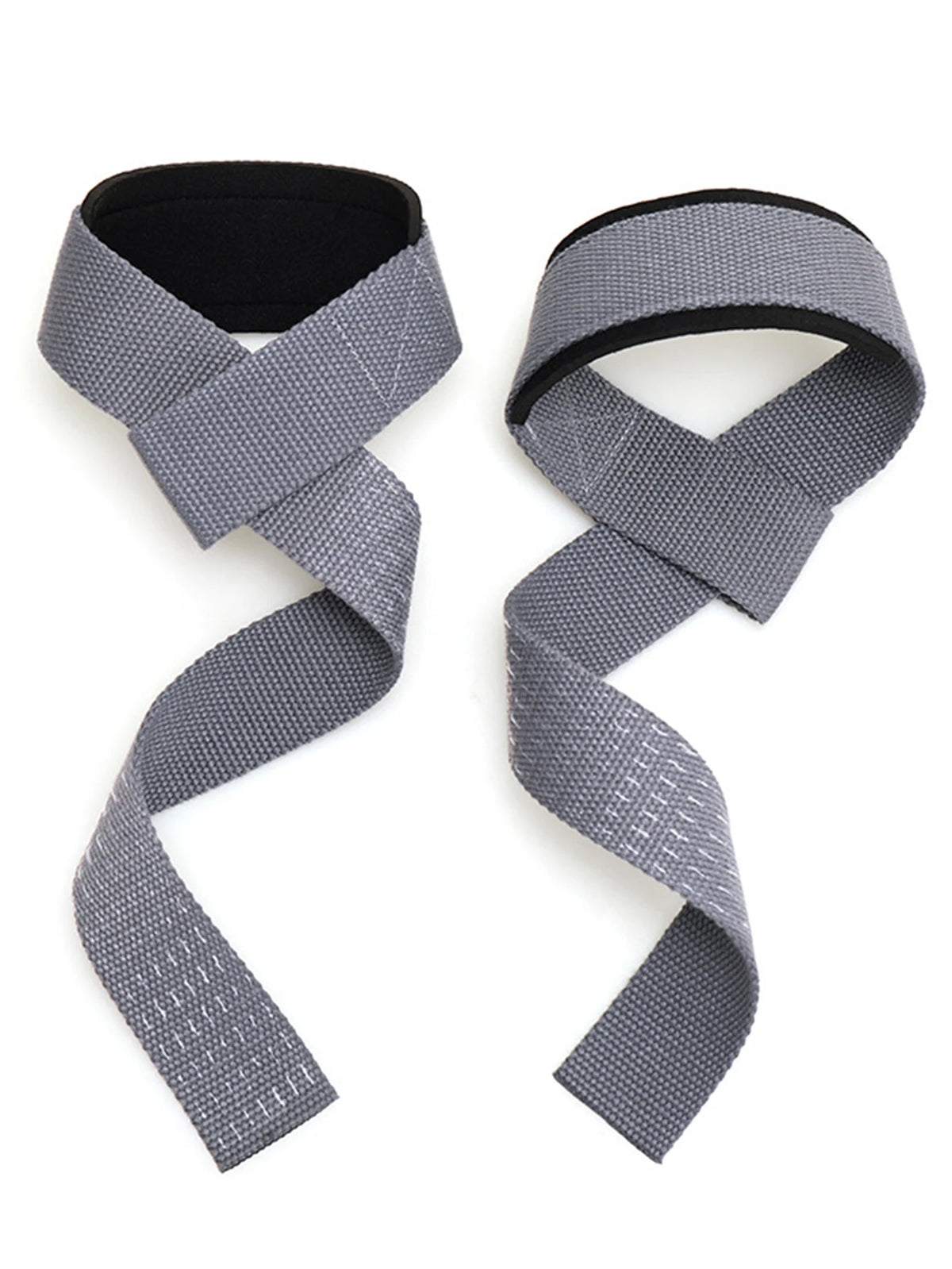 Weightlifting Straps 1 Pair Lifting Wrist Anti-Slip Silicone Strength Training Strap Hand Grips Wrist Support