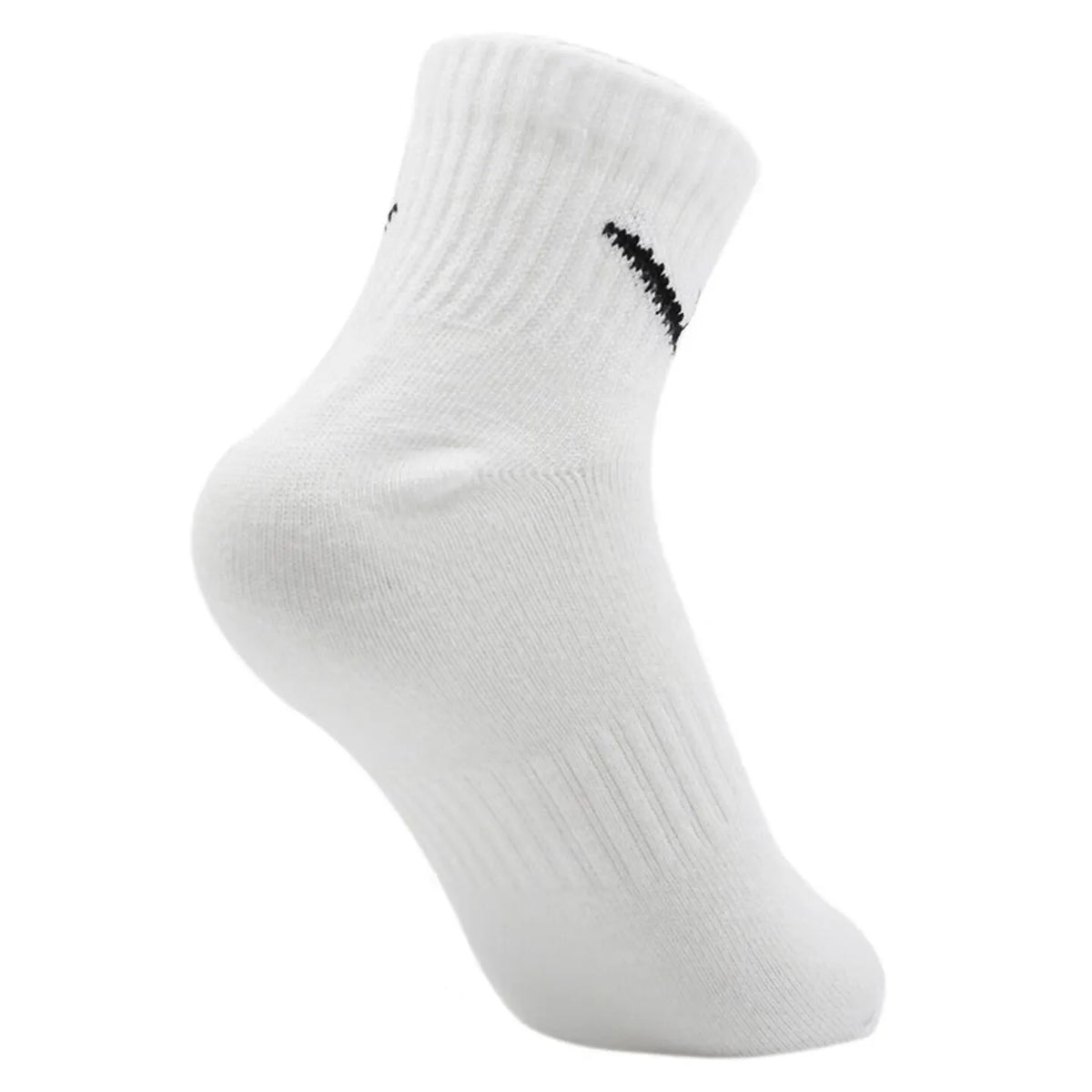 Nike Socks 2025 Fall/Winter New Arrival Breathable Moisture-Wicking 3-Pair Pack Sports Socks for Men and Women SX7677-100