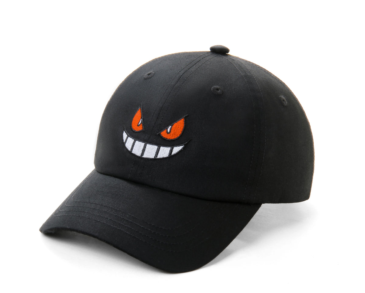 Unisex Cartoon Eyes Embroidery Baseball Caps Outdoor Adjustable Spring and Autumn Casual Sunscreen Hat