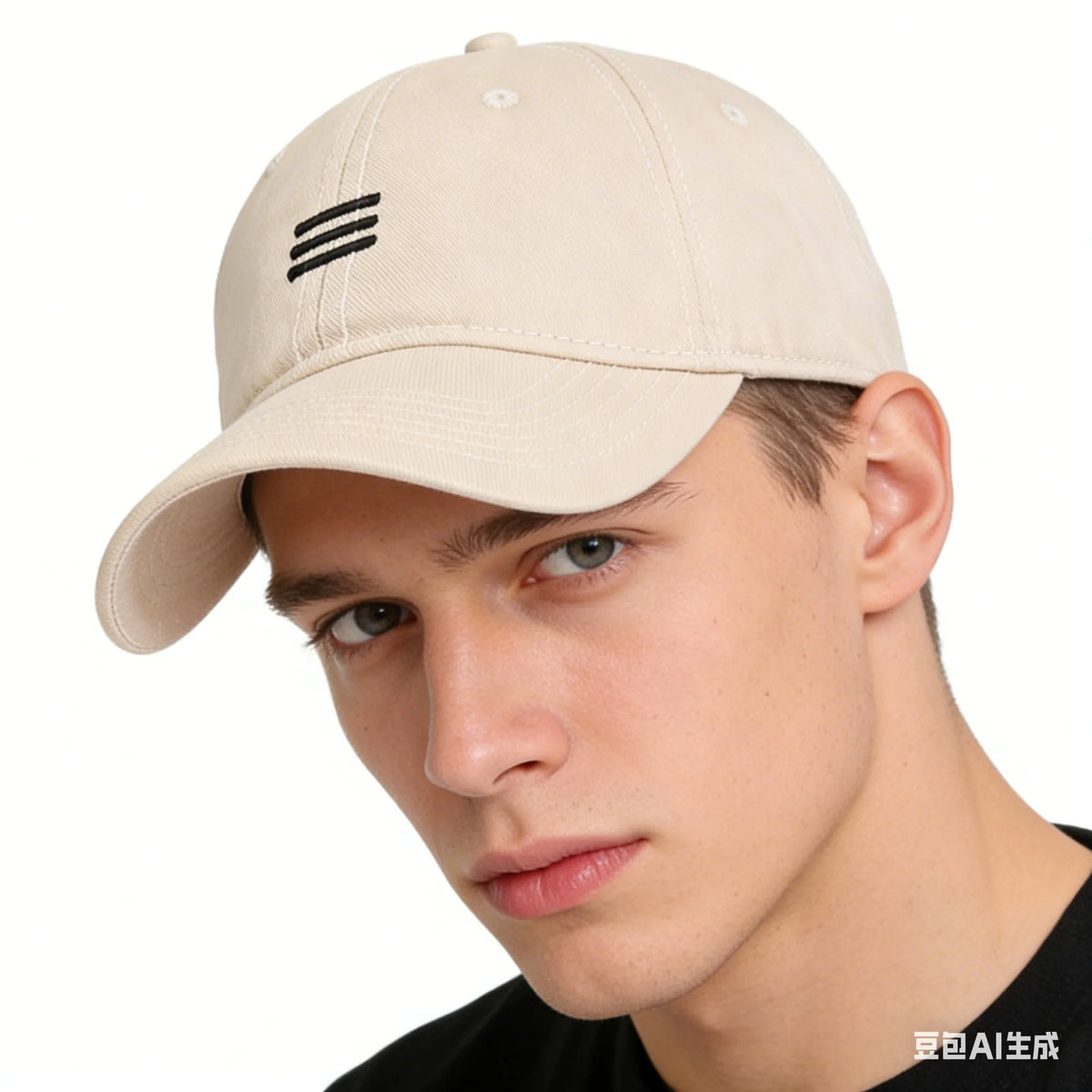 Men Women Oversize XXL 100% Cotton Baseball Cap, Large Hat for Big Heads 56-63cm (23.5'-25.5'), Adjustable Plain Dad Cap