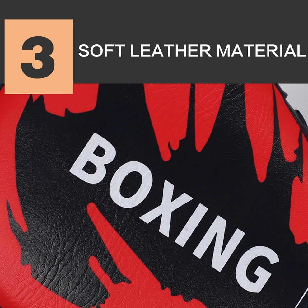 1pc Boxing Hand Target Martial Thai Kick Sanda Training Thickened Karate Training Mitt Focus Punch Pads Five-finger Hand Target