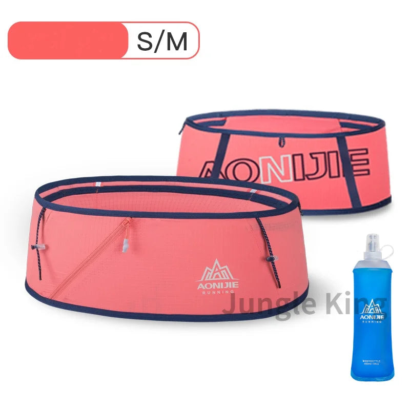 AONIJIE W8101 New 450ML Belt Hydration Waist Pack Ultralight Waist Bag Phone Holder for Outdoor Trailing Running Camping Hiking