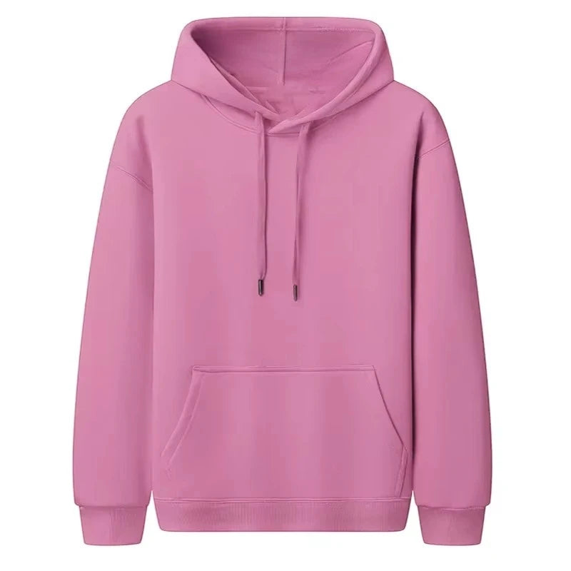 Fleece Men's Women Oversize Casual Sweatshirt Hoodies Couple Unisex Pullover Autumn Winter Loose Cotton Sport Hoody Clothing Top