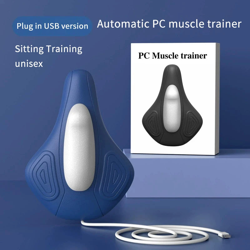 New 1Pc Pelvic Floor Muscle Trainer Type-c Charging Electric Kegel Exerciser Massage Cushion Men Women Sphincter Bladder Trainer