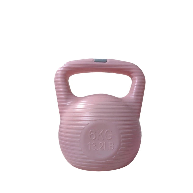 6/8KG Water Filled Solidifying Kettlebell Texture Leak-Proof Snap Lid Portable Kettle Bell Home Gym Full Strength Equipment