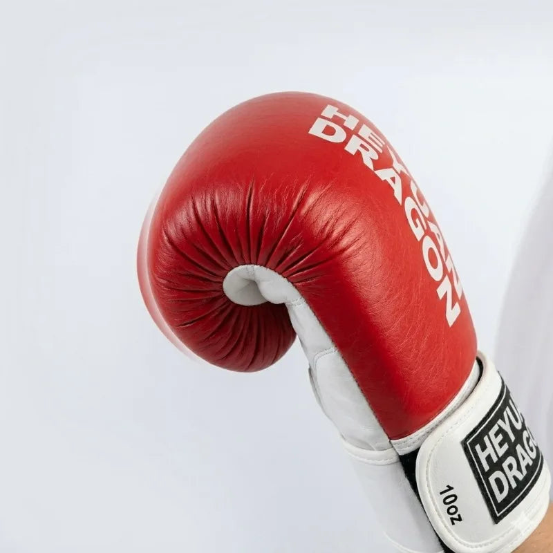 Taekwondo Professional Sanda Muay Thai Boxing Gloves for Kids Adult Sparring Training Punching Mitts Fit for Sandbag Workout