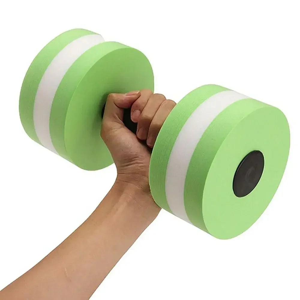 Multicolor EVA Water Dumbbell Pool Exercise Floating Dumbbell Aquatic Exercise Dumbbells Water Sports Aerobic Fitness Equipment