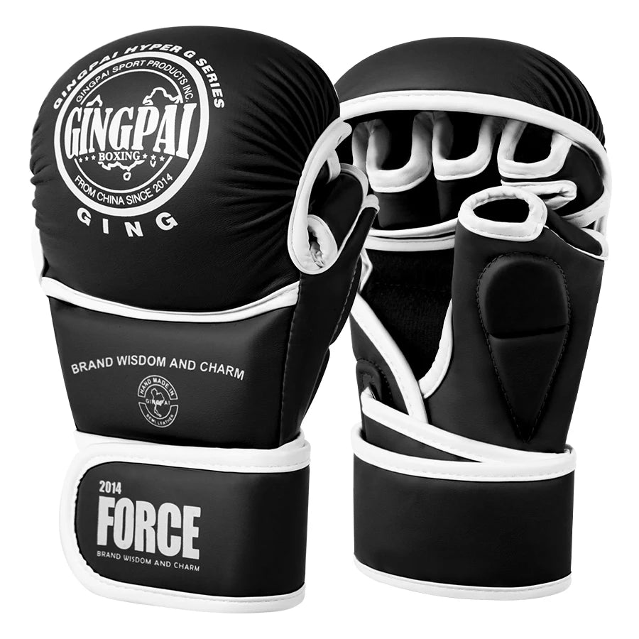 MMA Gloves Open Palm Sparring & Grappling Mitts,Martial Arts for Men & Women,Combat Sports,MMA, Boxing, Muay Thai, Kickboxing