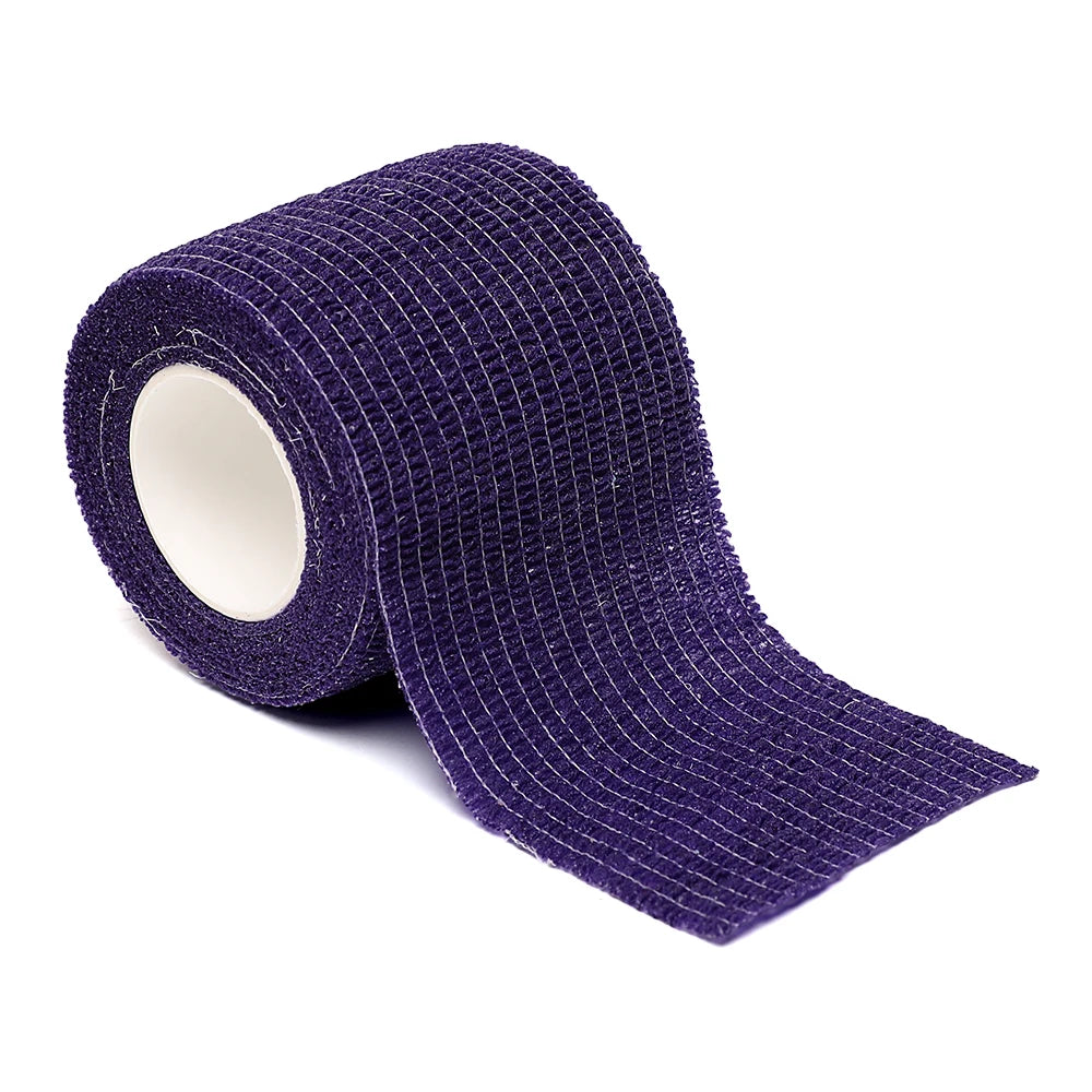 18 Colors of 4.8-Meter Elastic Sports Self-Adhesive Bandages, Protecting Fingers, Ankles, Palms, and Shoulders, Knee Protection
