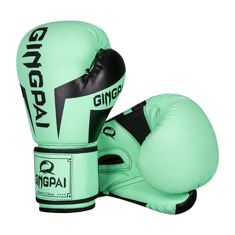 6 8 10 12oz Boxing Gloves PU Leather Muay Thai Guantes De Boxeo Free Fight MMA Sandbag Training Glove For Men Women