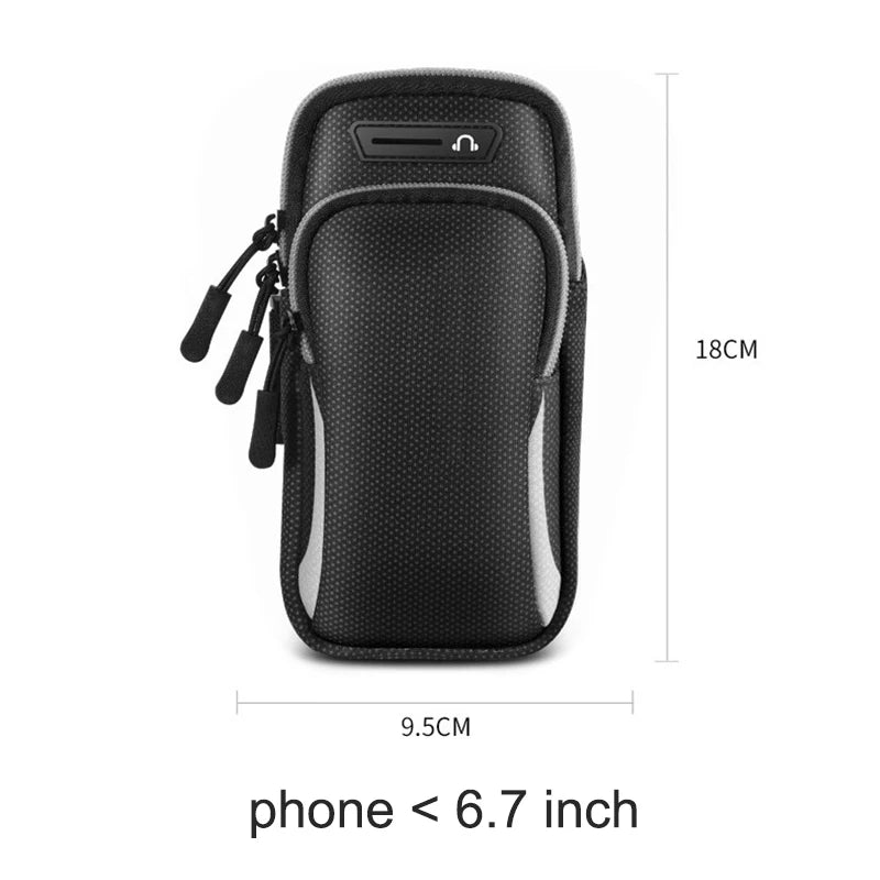 Universal Running Armband Sports Armband Arm Bag Pouch Phone Case Holder Mobile Waterproof Wrist Band