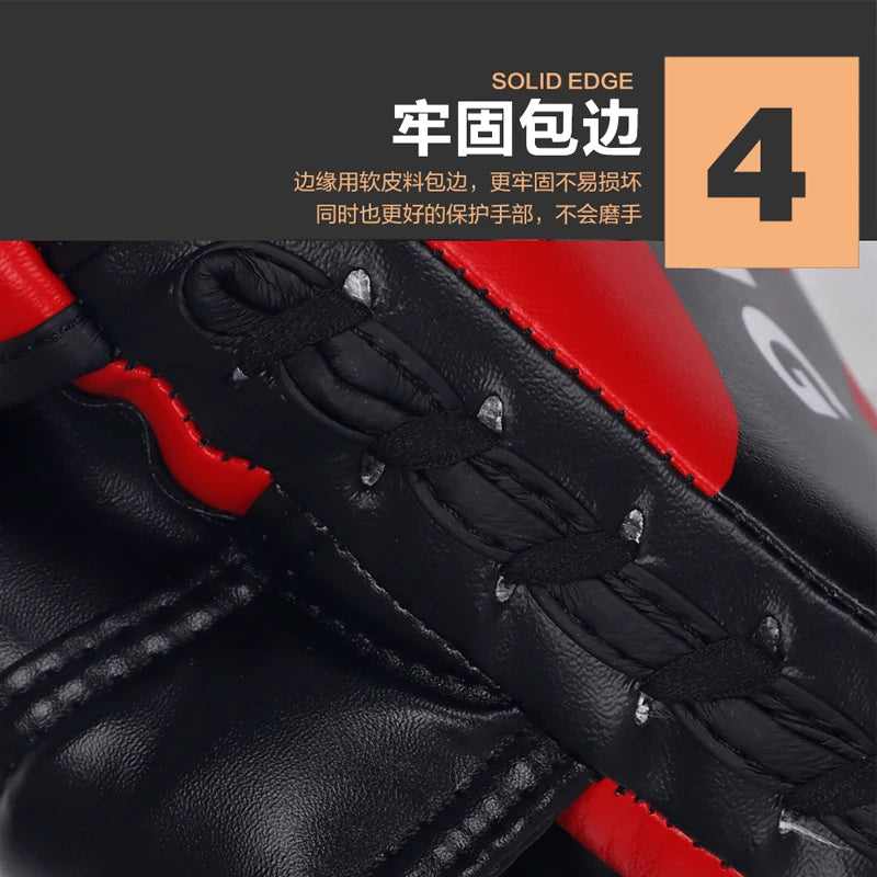 1Piece Boxing Pads for Men, Women,& Kids,PU Leather Focus Mitts for Martial Arts, Boxing Training,Curved Punch Mitts for Karate