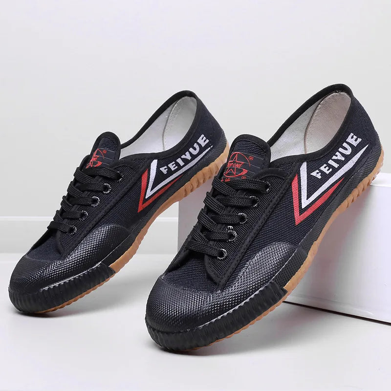 Martial Arts Tai Chi Kung Fu Shoes Taekwondo Wushu Karate Footwear Sports Training Sneaker Chinese Traditional Canvas Shoes