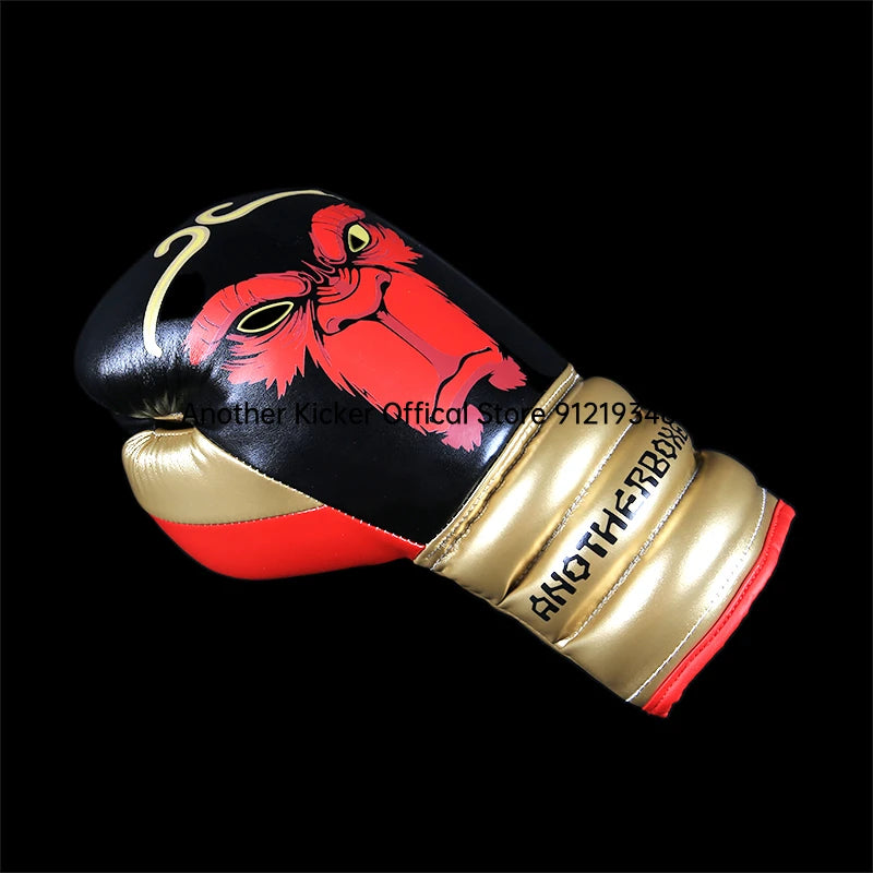 Kick Boxing Gloves for Men Women PU Karate Muay Thai Gloves Monkey High Quality Guantes De Boxeo Fight MMA Training Equipment