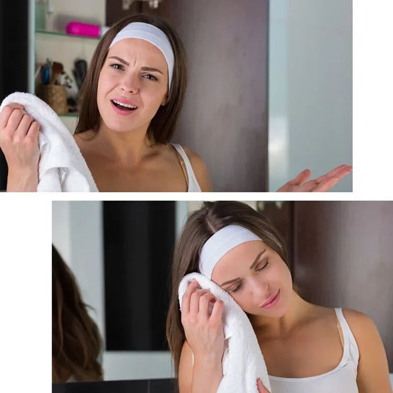 3Pcs Fashion Sports Headbands for Women Elastic Hair Bands Running Fitness Yoga Hair Bands Stretch Makeup Hair Accessories