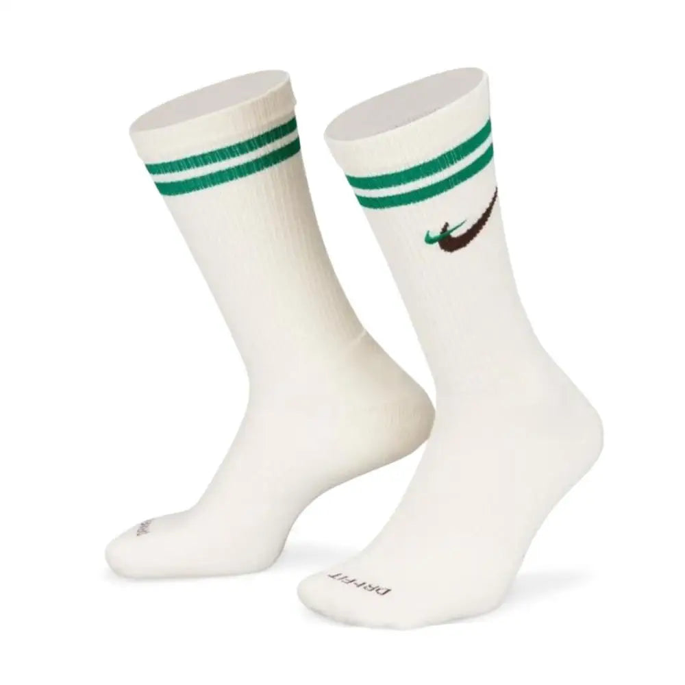 Nike (NIKE) 3-Pack Socks for Men and Women: Air Jordan Training Breathable Casual Socks, Mid-Calf Sports Socks SX5545-019