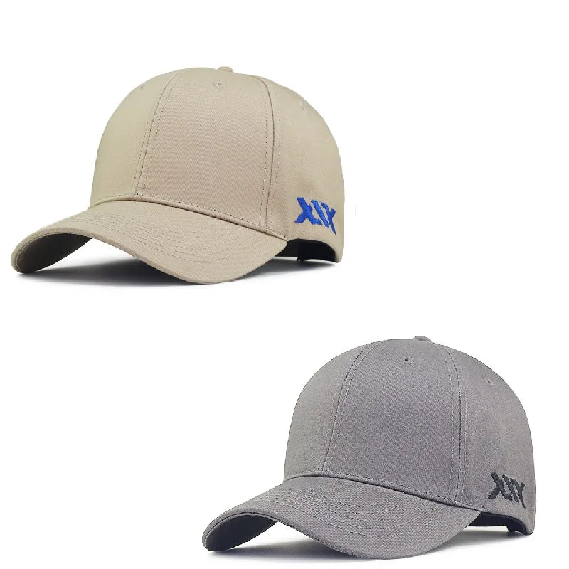 Oohmy Baseball Cap Big Head Men Women Youth Boys Girls Large Size Cotton Sport Hats OverSize Snapback Hat 56-58cm 60-68cm