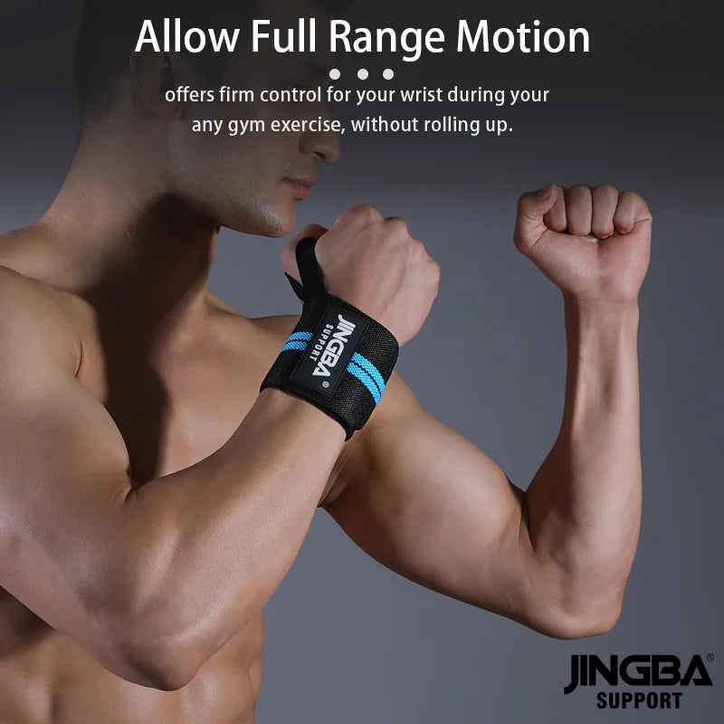 1PC Weightlifting Wrist Wraps Professional Wrist Support with Heavy Duty Thumb Loop - Best Wrap for Strength Training