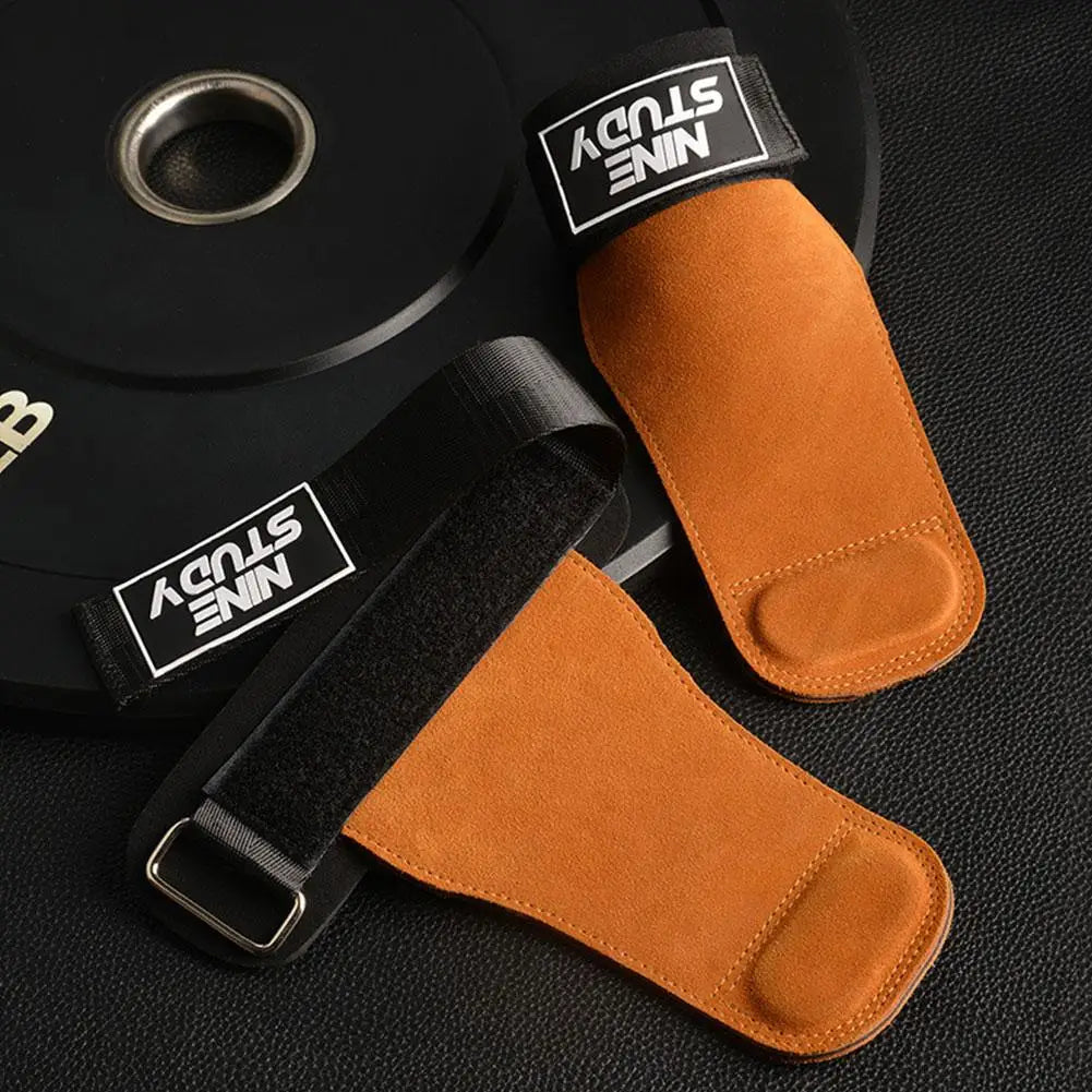 1pair Gym Pull-up Grip Strap Wrist Straps Anti-slip Weight Power Belt Lifting Pads Deadlift Belt Workout Palm Protection