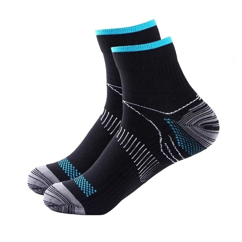 10Pairs Plantar Fasciitis Socks for Men & Women with Arch Support Ankle Compression Socks for Foot Heel Pain Relief
